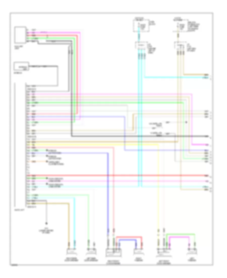 Radio Wiring Diagram without Bose 1 of 2 for Mazda 3 s Sport 2010