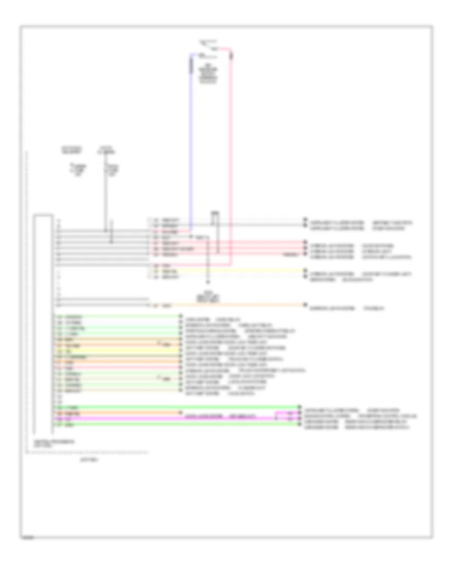 Body Computer Wiring Diagrams for Mazda MX 6 M Edition 1996