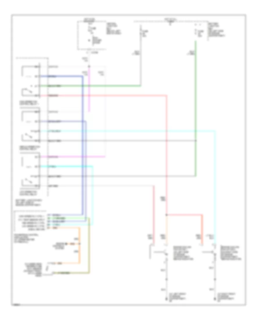 2 0L Cooling Fan Wiring Diagram for Mazda Tribute LX 2004