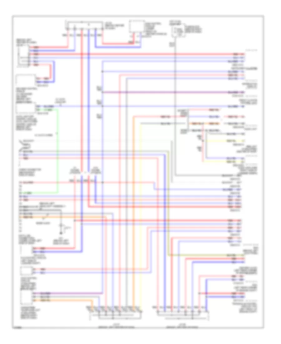 Computer Data Lines Wiring Diagram for Mazda CX 9 Grand Touring 2007