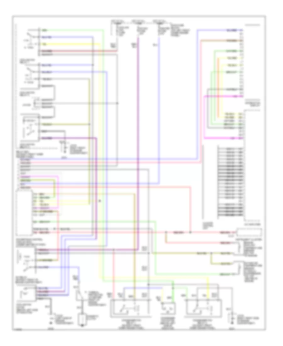 2 3L Automatic A C Wiring Diagram 2 of 2 for Mazda Millenia S 2001
