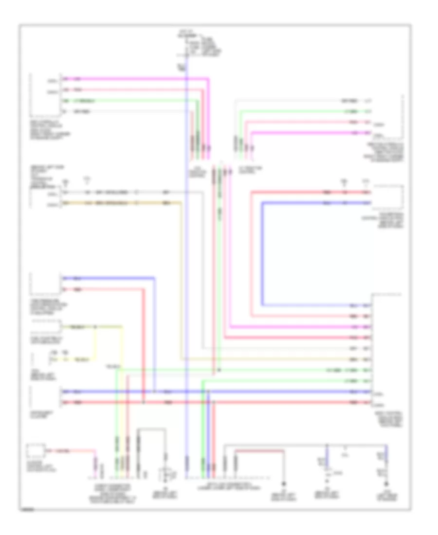 Computer Data Lines Wiring Diagram for Mazda 6 i Touring 2008
