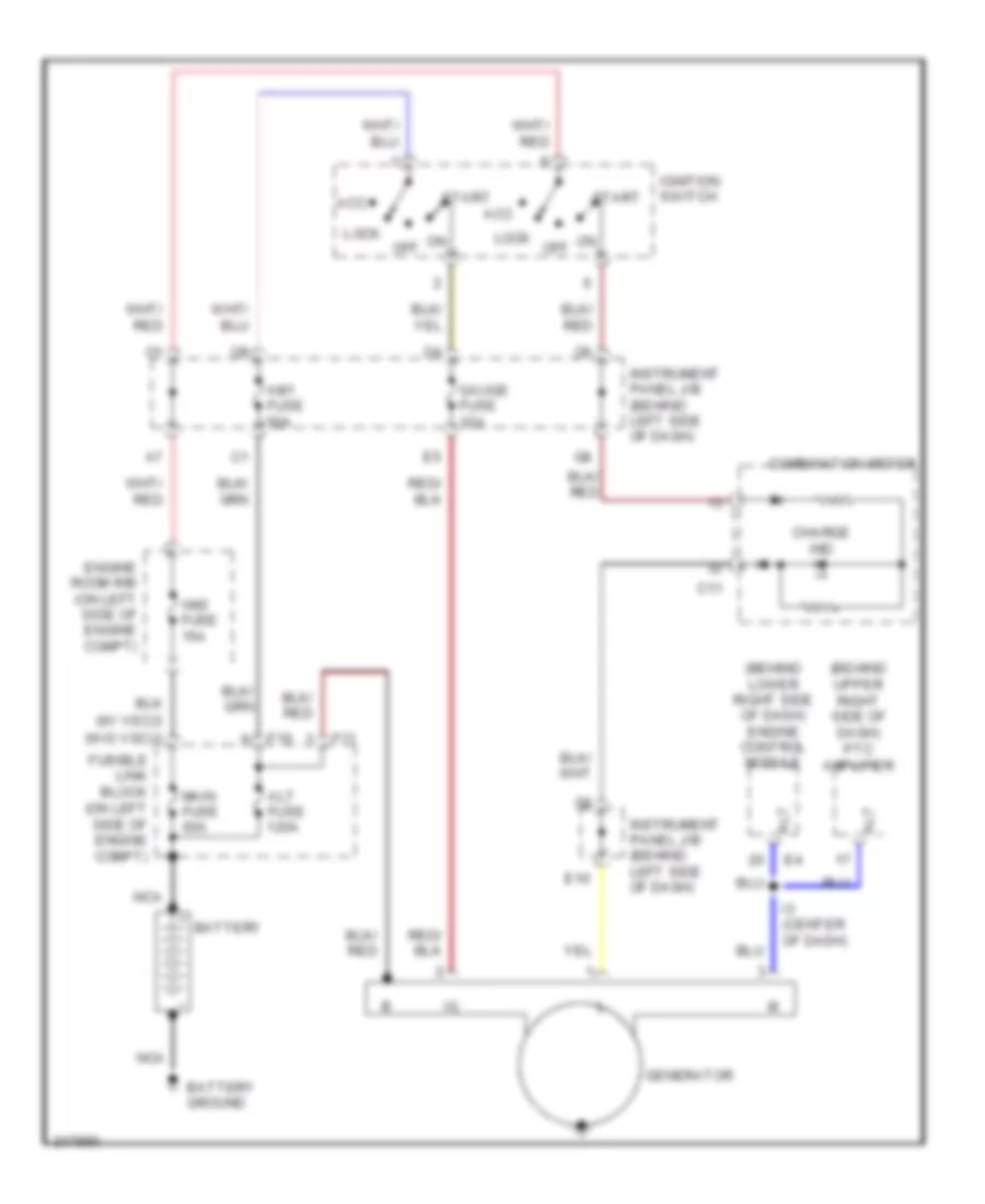 Все схемы для электропроводки Scion xA 2005 Wiring diagrams for cars