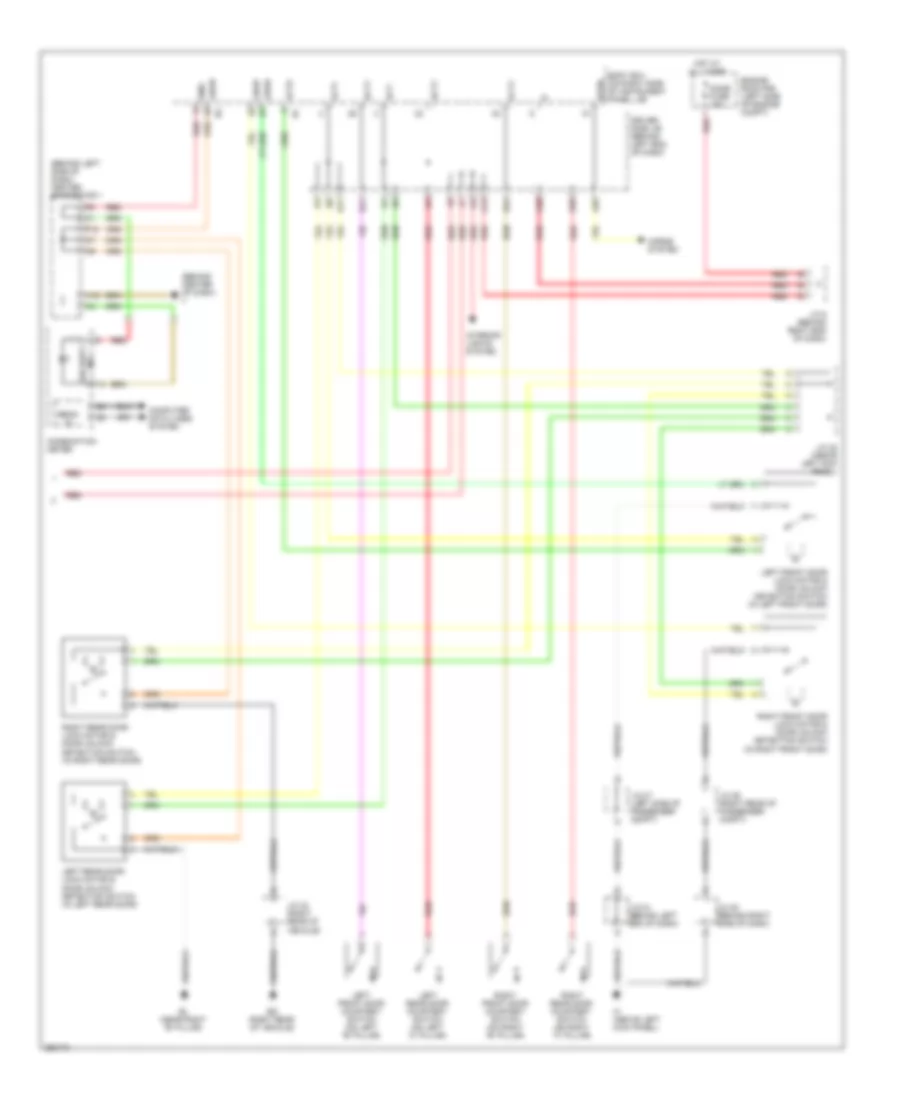 Forced Entry Wiring Diagram 2 of 2 for Toyota Prius Touring 2009