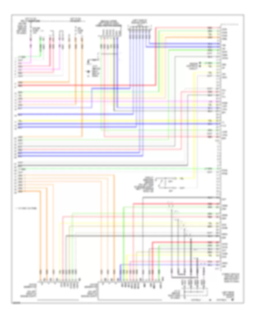 Hybrid System Wiring Diagram 7 of 7 for Toyota Prius Touring 2009