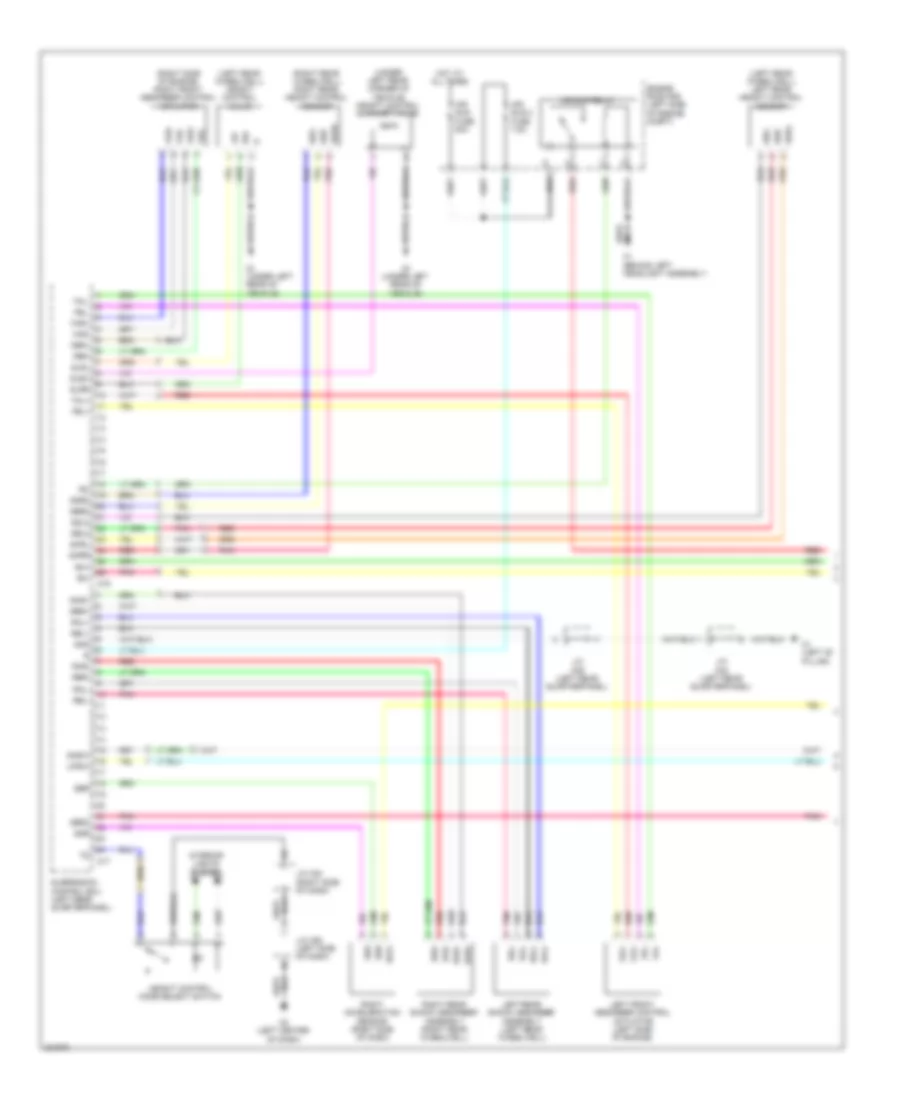 Electronic Suspension Wiring Diagram with Electronic Suspension 1 of 3 for Toyota Sequoia Platinum 2010