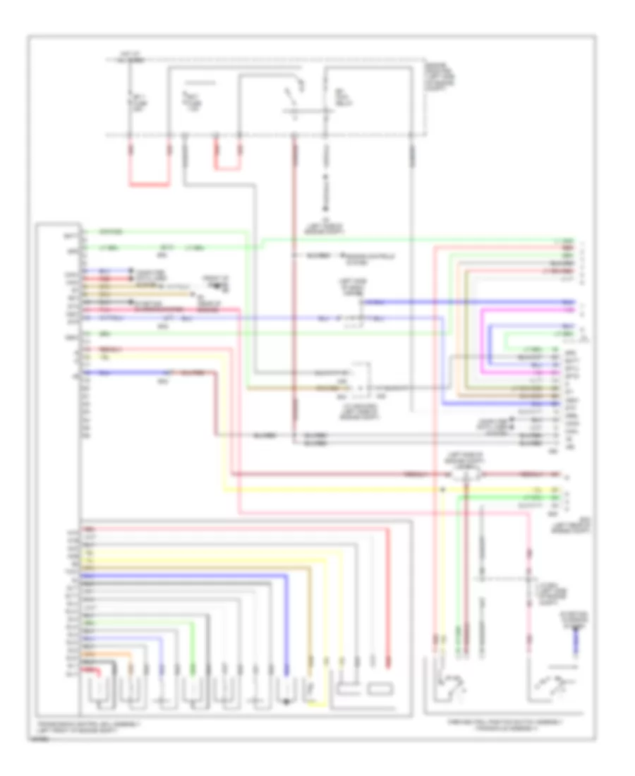 2 7L A T Wiring Diagram 1 of 2 for Toyota Sienna Limited 2012
