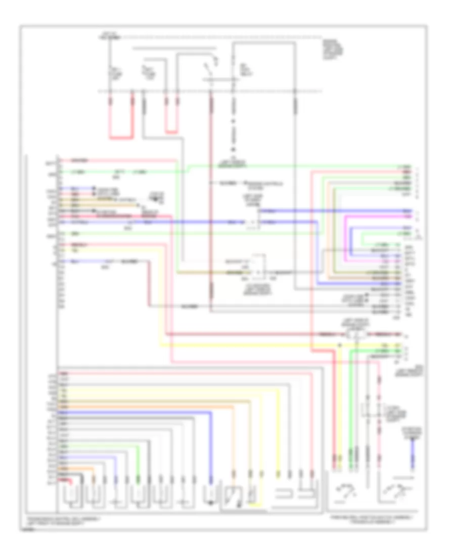3 5L A T Wiring Diagram 1 of 2 for Toyota Sienna Limited 2012
