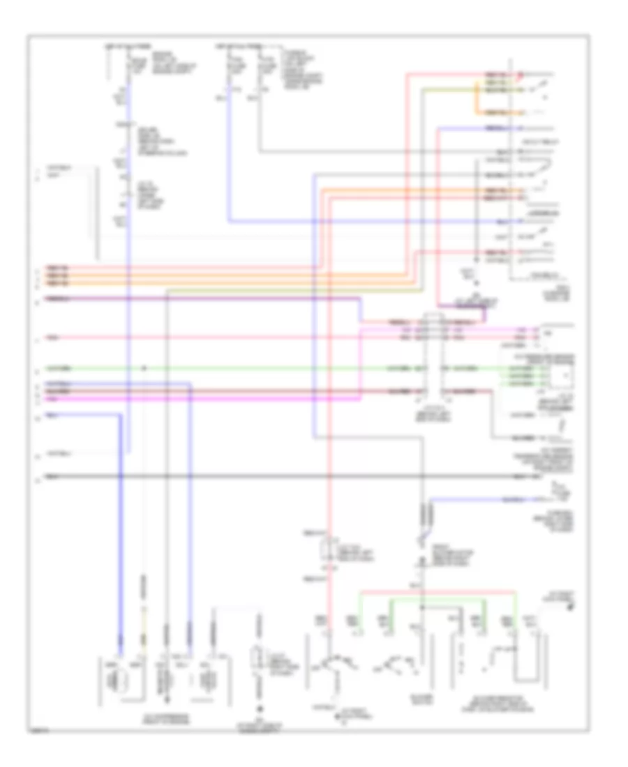 Manual A C Wiring Diagram Front 2 of 2 for Toyota Sienna XLE 2008
