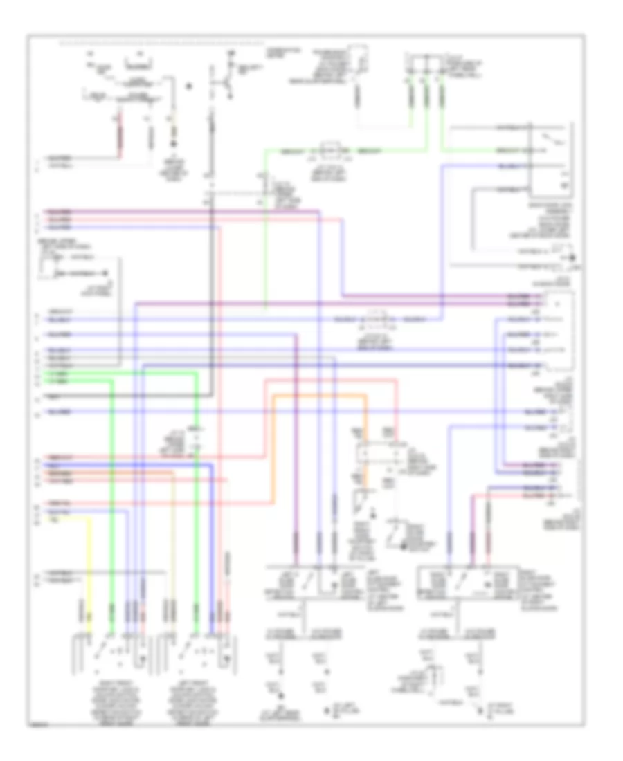 Forced Entry Wiring Diagram 2 of 2 for Toyota Sienna XLE 2008