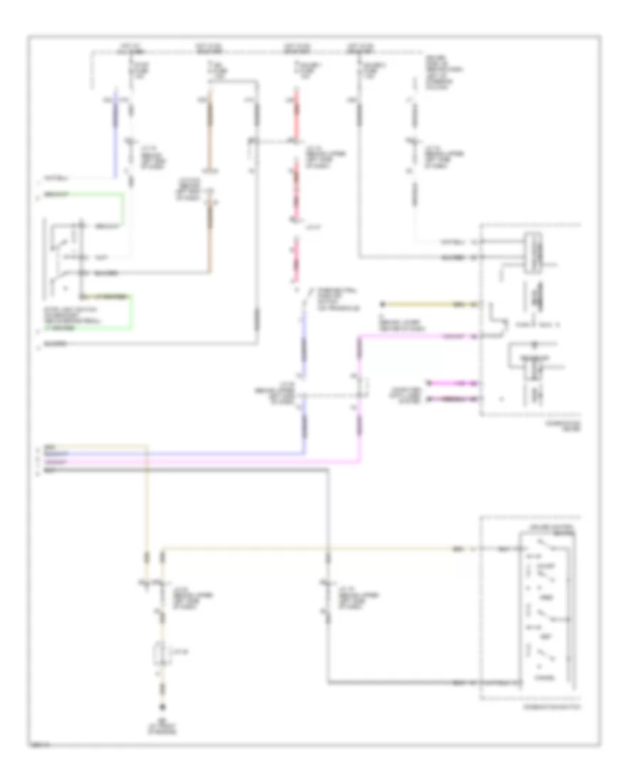 Cruise Control Wiring Diagram 2 of 2 for Toyota Sienna XLE 2008