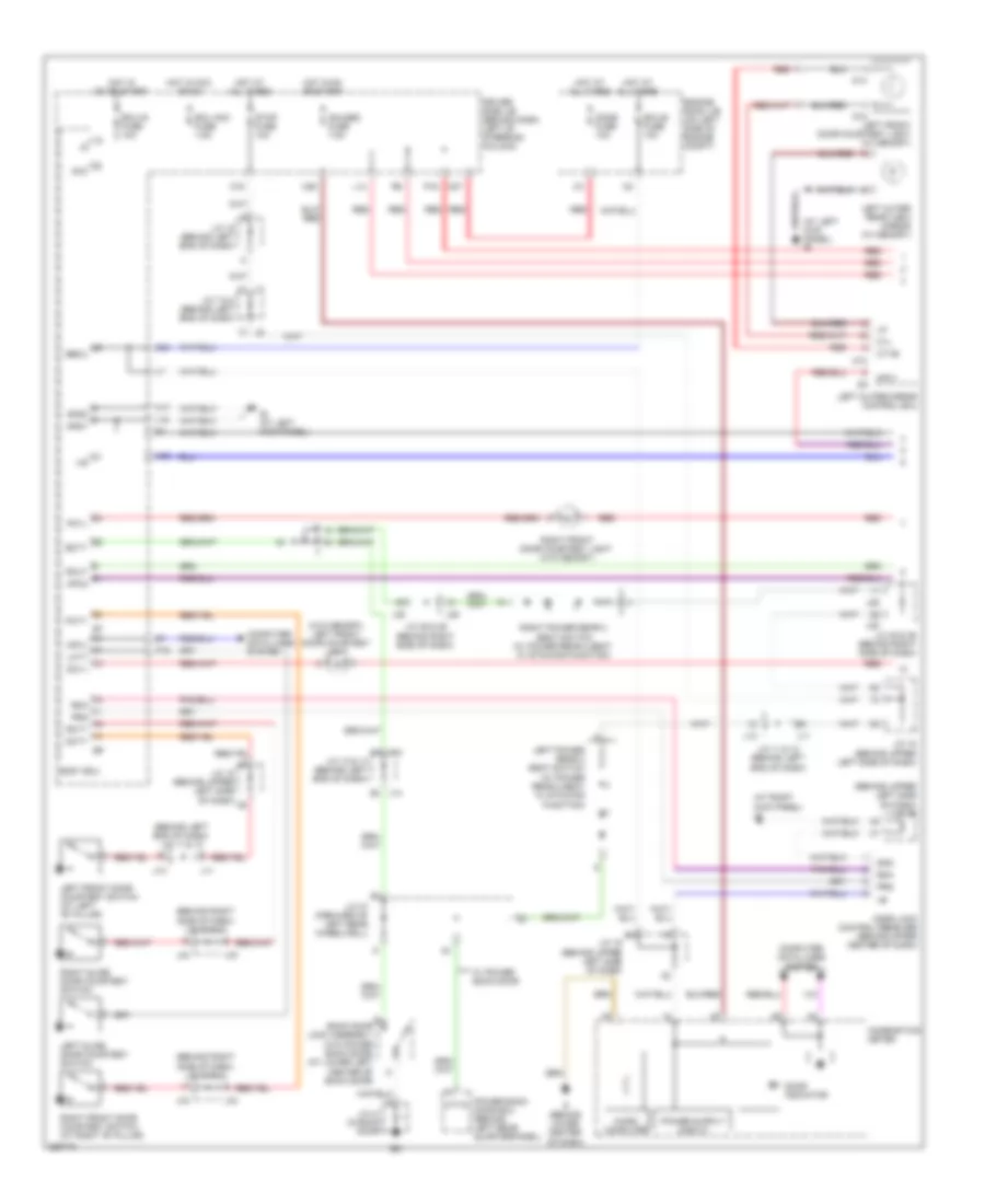 Courtesy Lamps Wiring Diagram 1 of 2 for Toyota Sienna XLE 2008