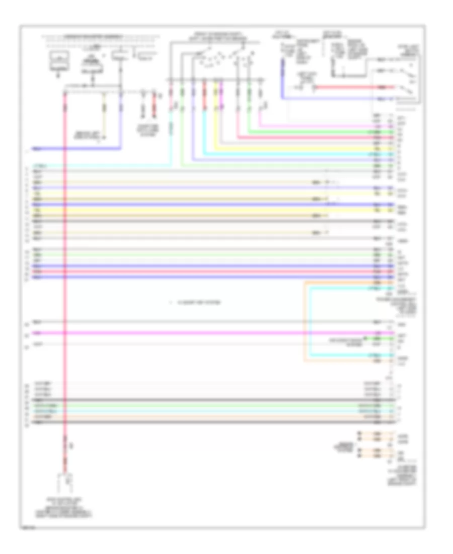 2 5L Hybrid Transmission Wiring Diagram 2 of 2 for Toyota Camry LE 2013