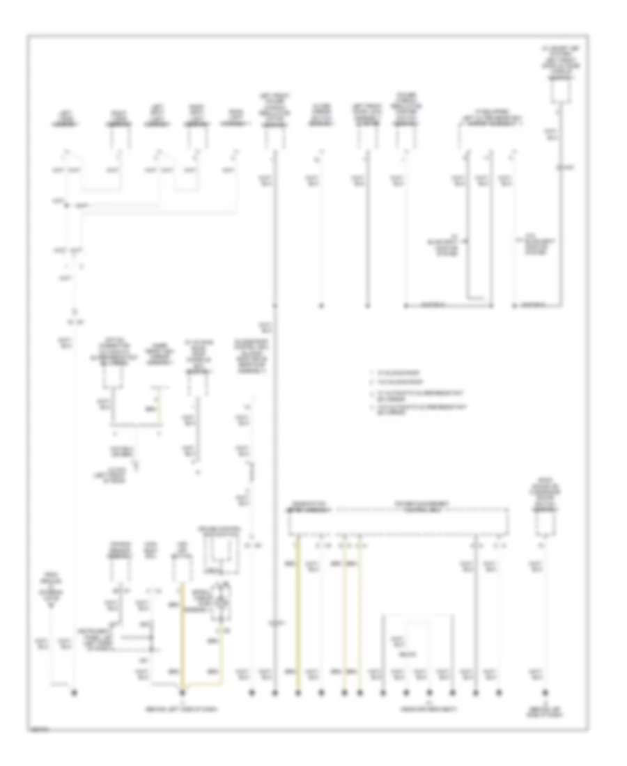 Ground Distribution Wiring Diagram Hybrid 5 of 5 for Toyota Camry LE 2013
