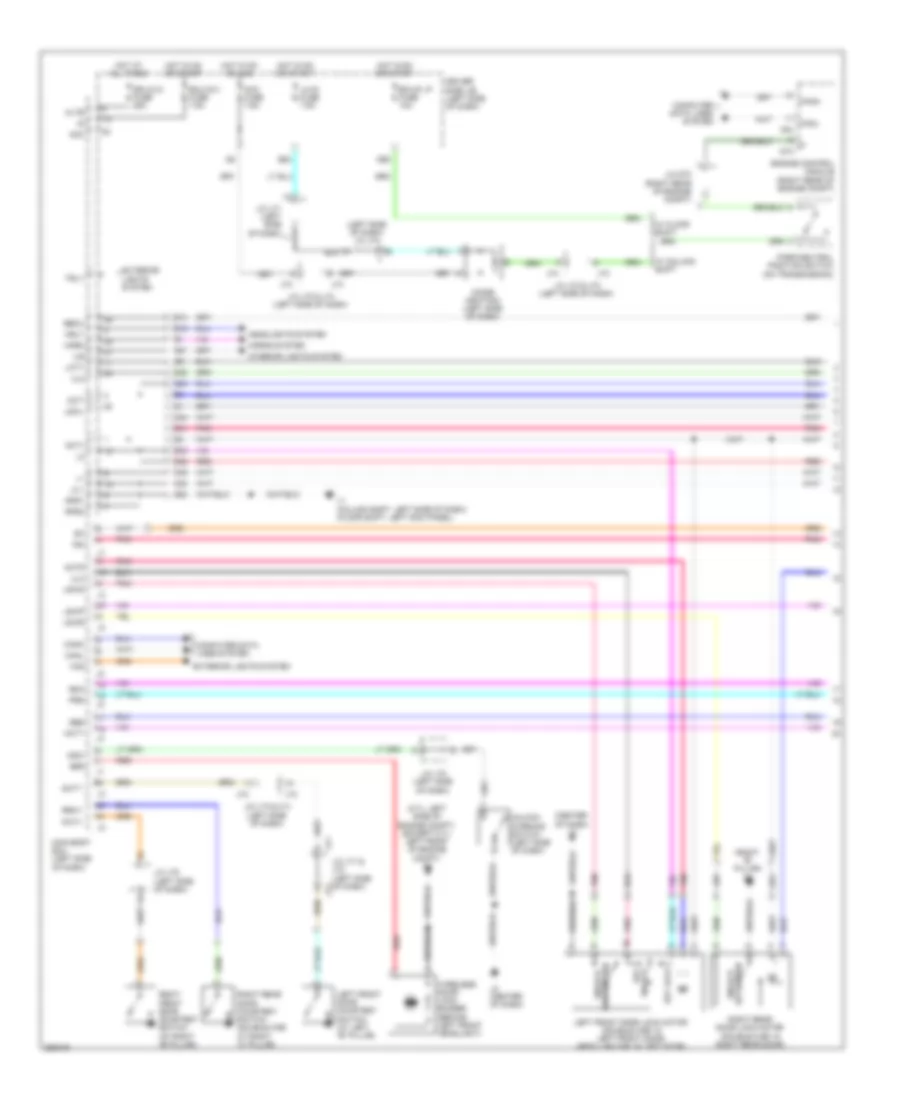 Forced Entry Wiring Diagram 1 of 2 for Toyota Tundra Limited 2008