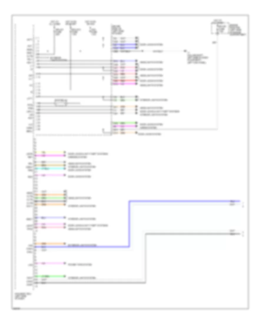 Body ECU Wiring Diagram 1 of 2 for Toyota Tundra Limited 2008