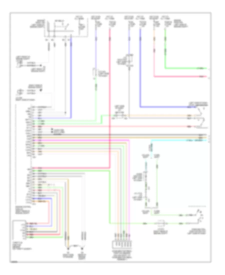 4 0L Cruise Control Wiring Diagram 1 of 2 for Toyota Tundra Limited 2008