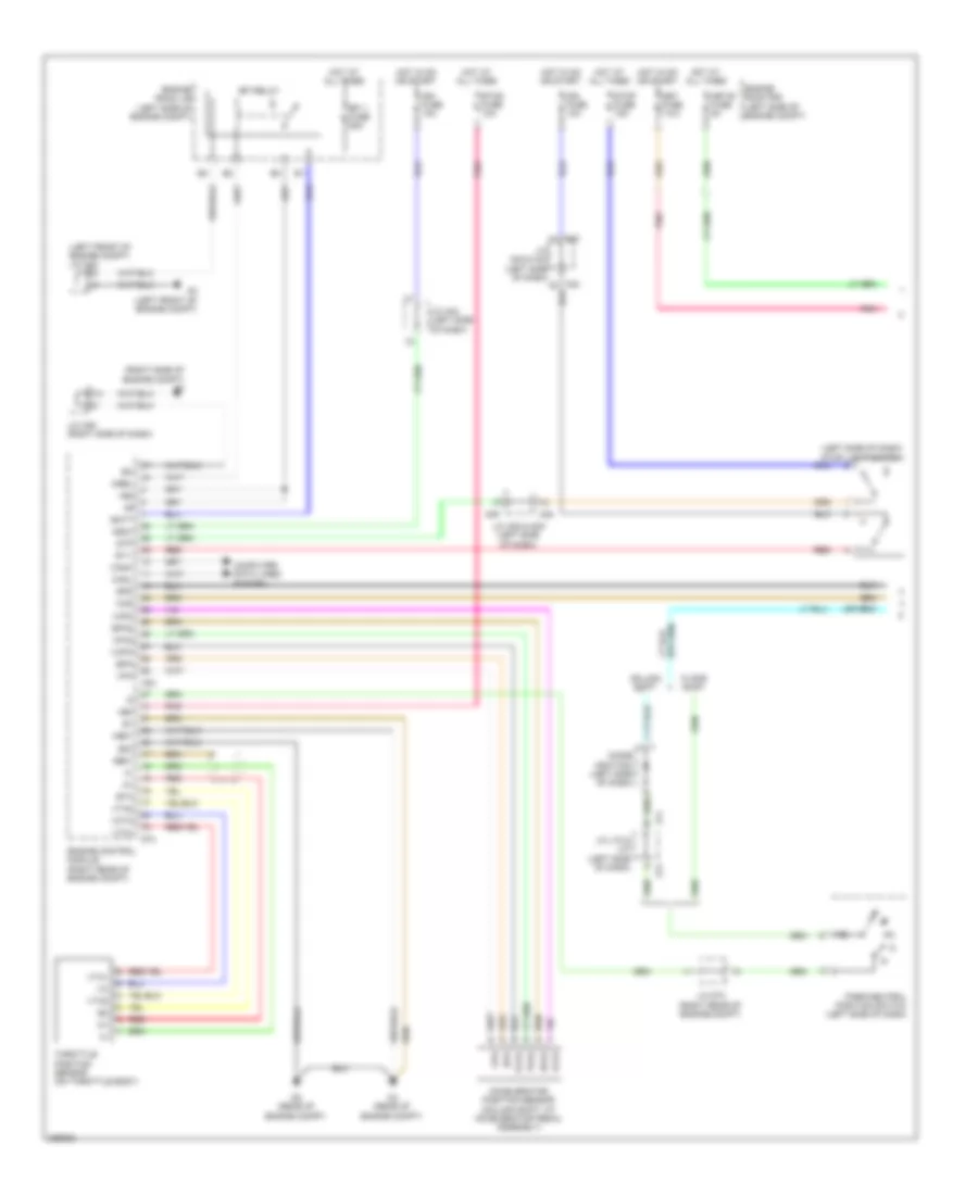 4 7L Cruise Control Wiring Diagram 1 of 2 for Toyota Tundra Limited 2008