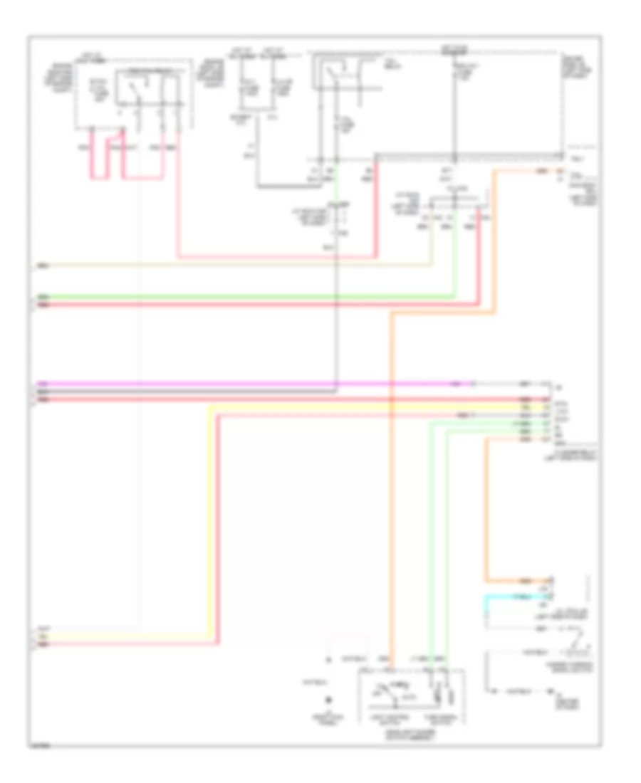 Trailer Tow Wiring Diagram 2 of 2 for Toyota Tundra Limited 2008