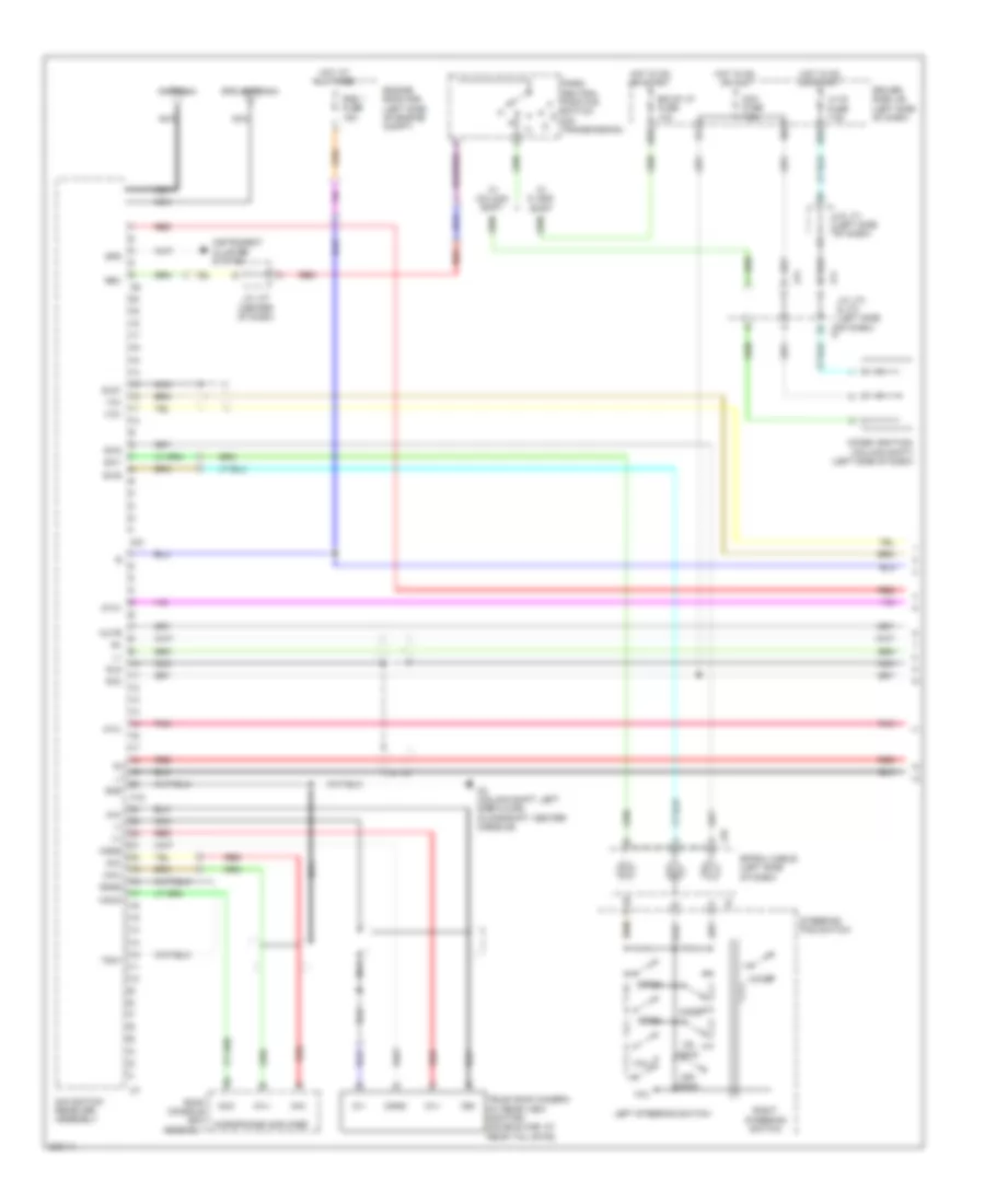 Navigation Wiring Diagram 1 of 3 for Toyota Tundra Limited 2008
