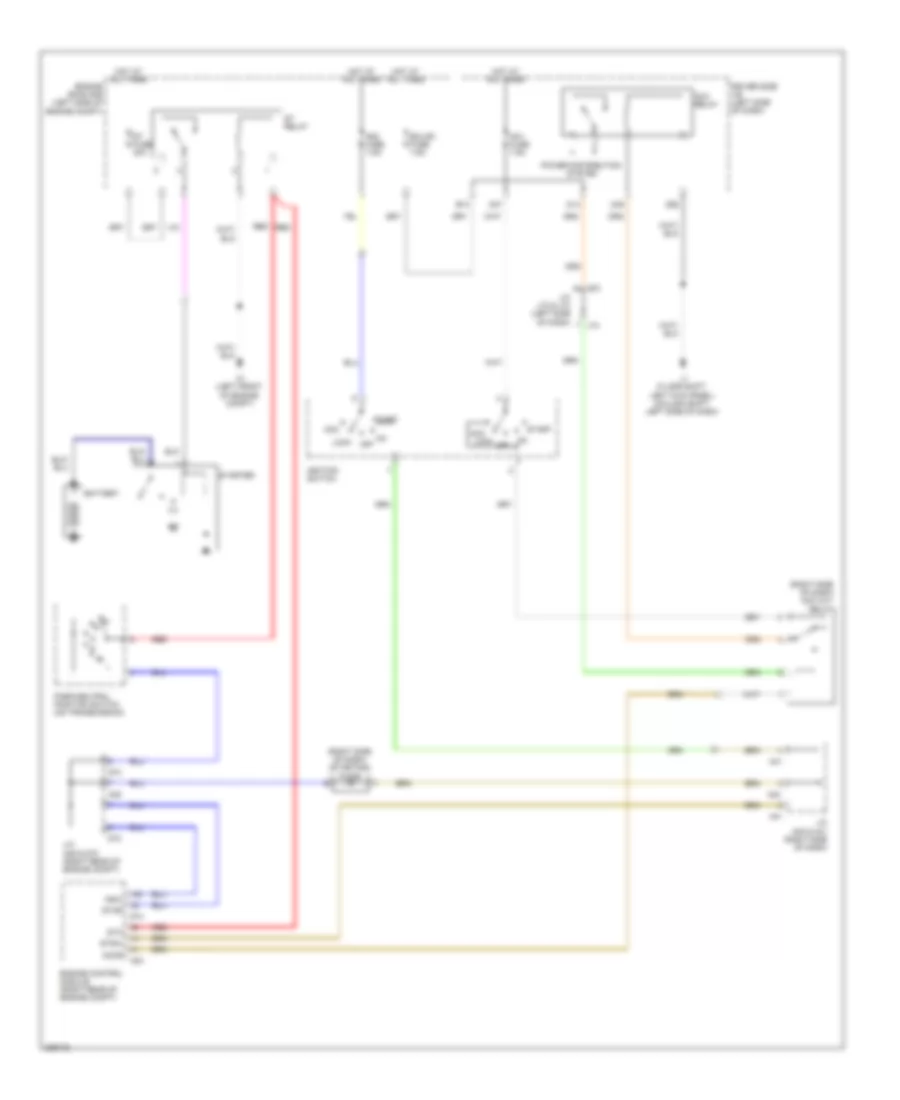 Starting Wiring Diagram for Toyota Tundra Limited 2008