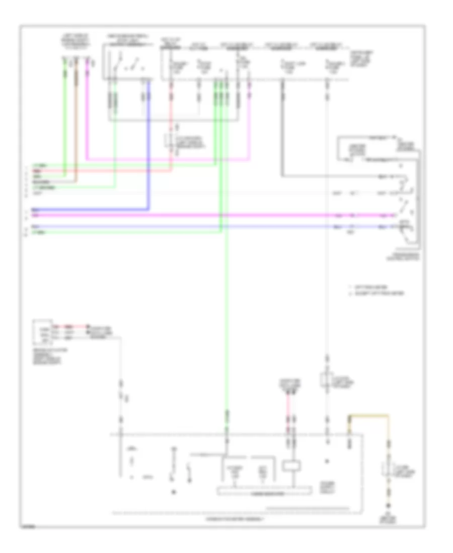 3 5L A T Wiring Diagram 2 of 2 for Toyota Sienna Limited 2013