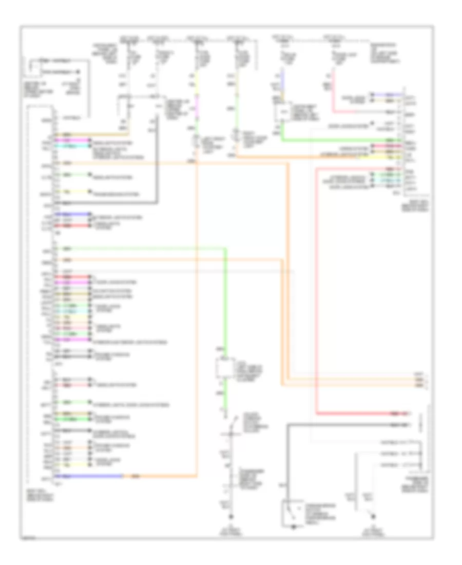 Body Control Modules Wiring Diagram 1 of 2 for Toyota Highlander Limited 2005
