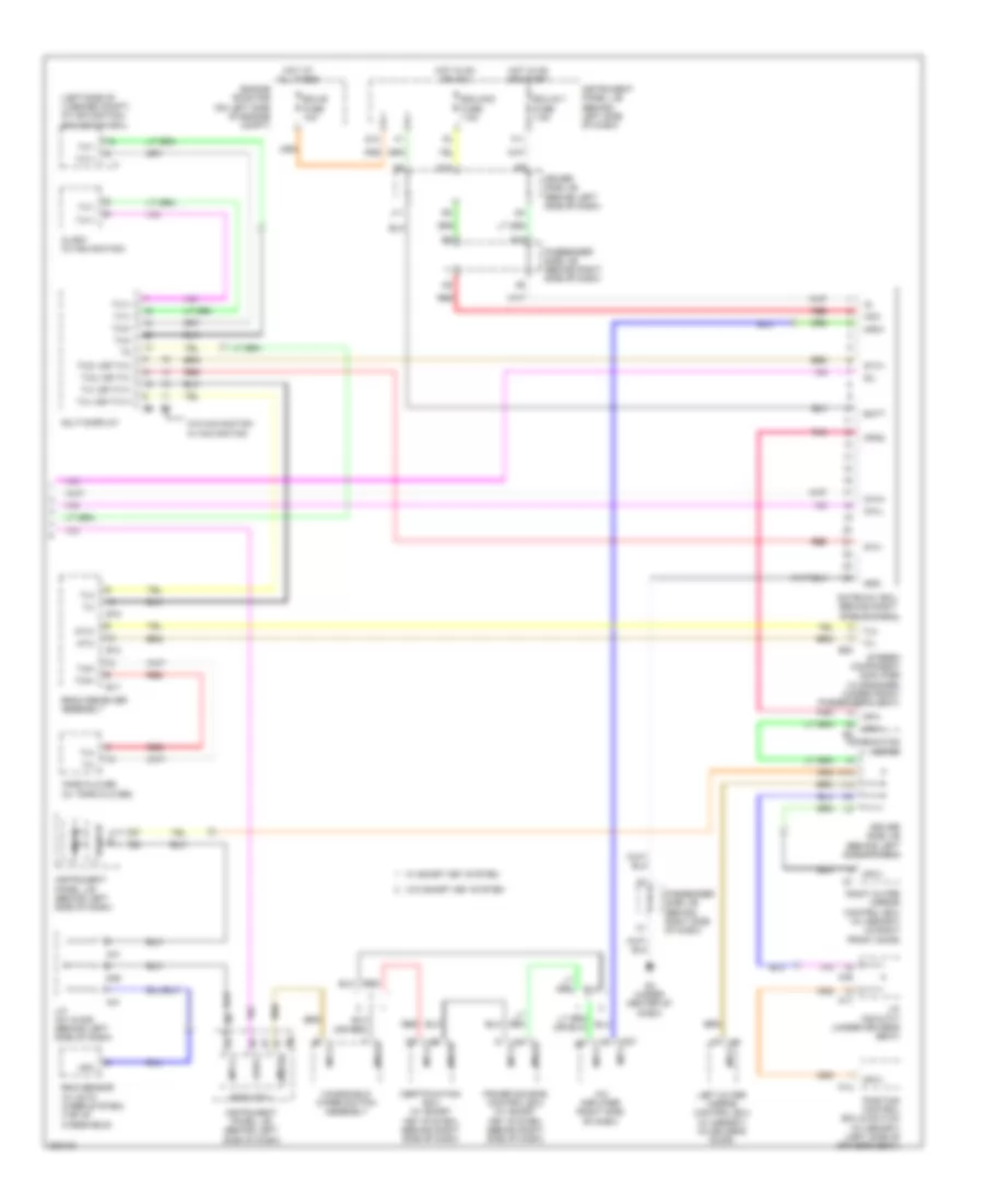 Computer Data Lines Wiring Diagram 2 of 2 for Toyota Avalon Limited 2009