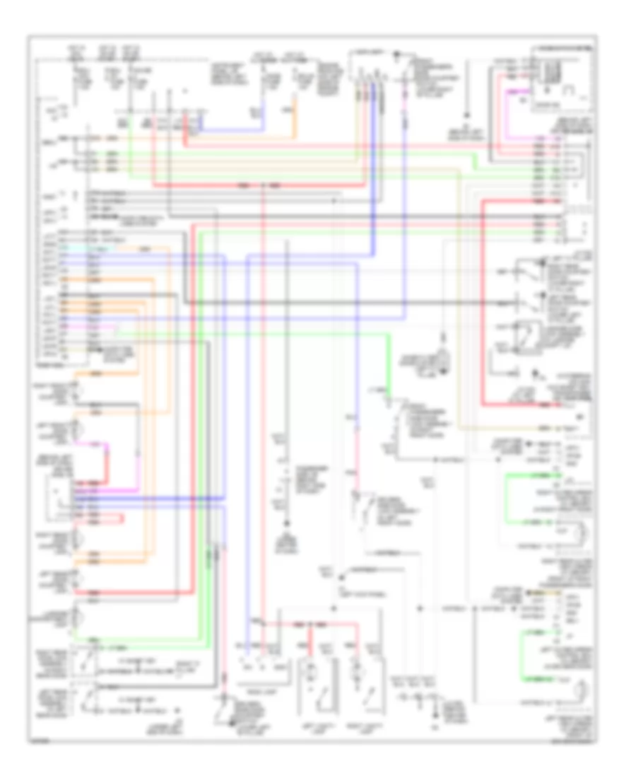 Courtesy Lamps Wiring Diagram for Toyota Avalon Limited 2009