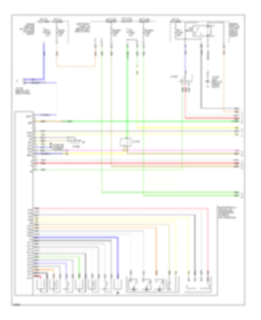 Transmission Wiring Diagram 1 of 3 for Toyota Avalon Limited 2009