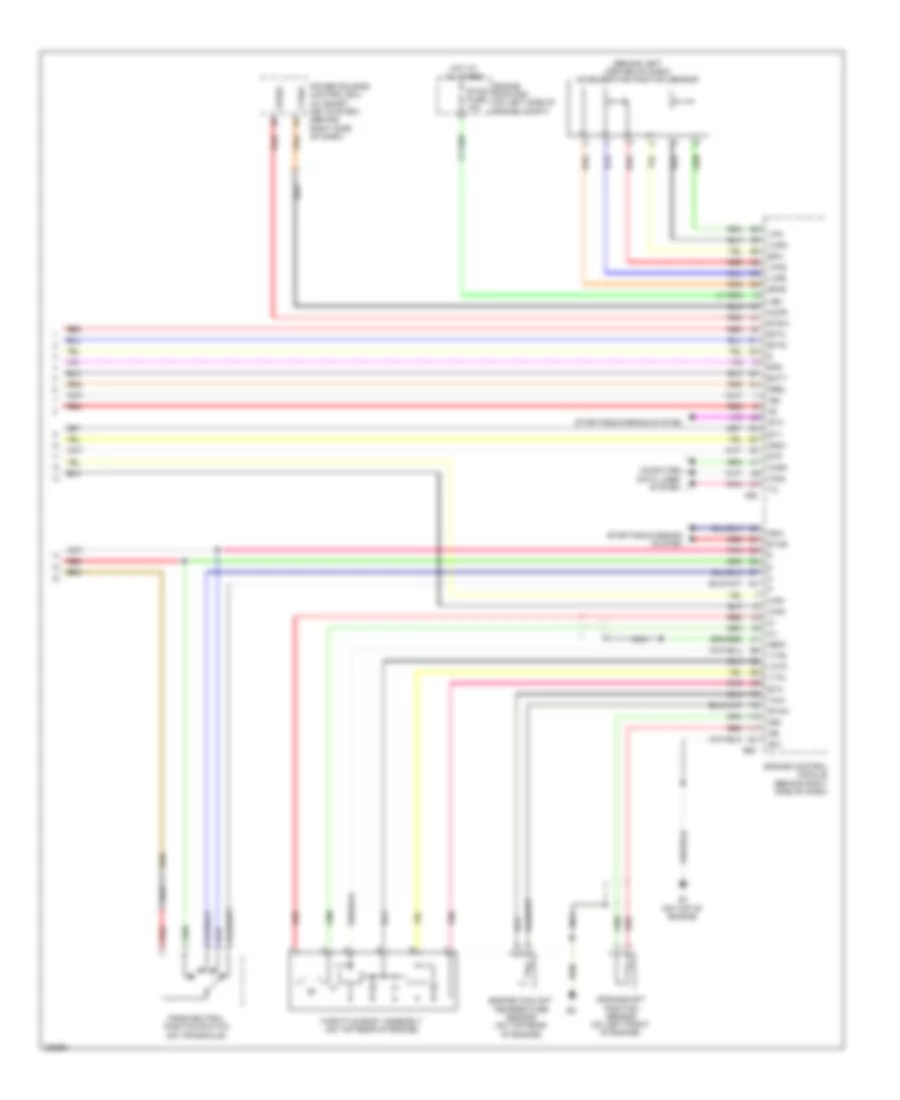 Transmission Wiring Diagram 3 of 3 for Toyota Avalon Limited 2009