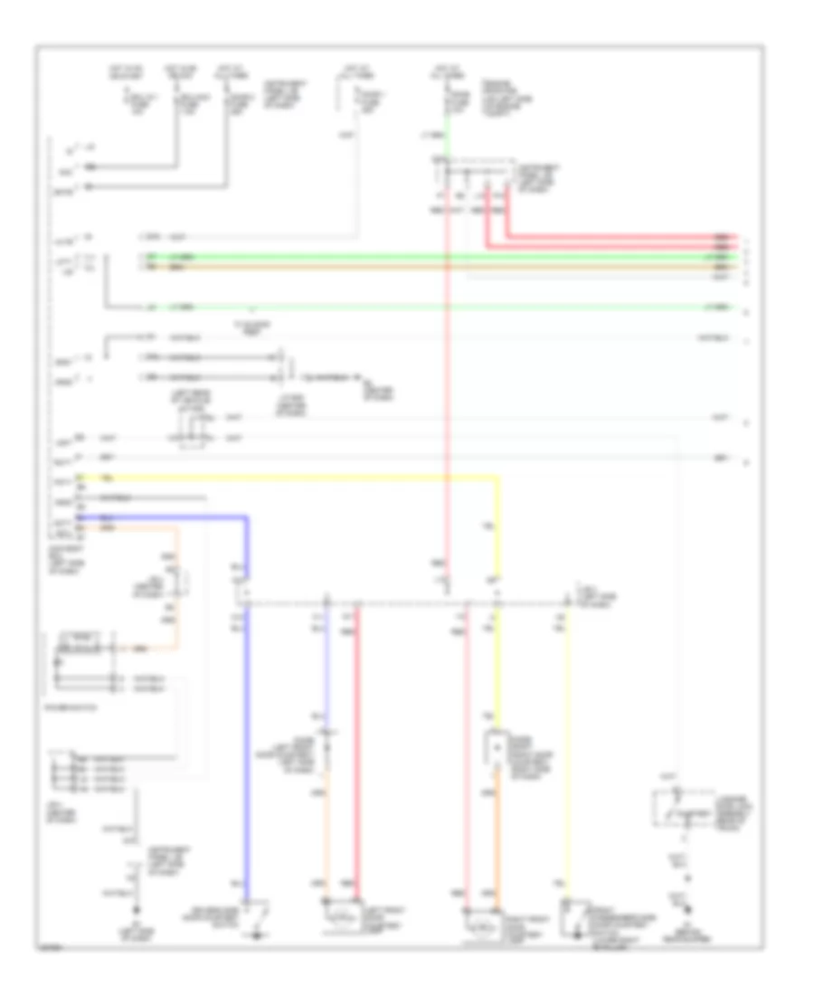 Courtesy Lamps Wiring Diagram Hybrid 1 of 2 for Toyota Camry 2009