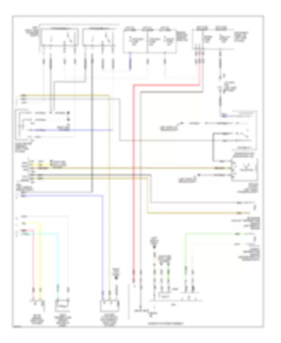 1 8L Automatic A C Wiring Diagram NUMMI Made 2 of 2 for Toyota Corolla XLE 2010