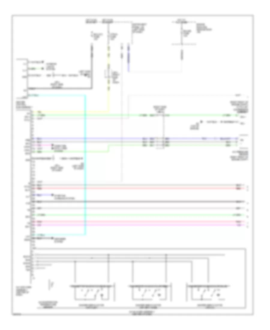 1 8L Automatic A C Wiring Diagram TMC Made 1 of 3 for Toyota Corolla XLE 2010