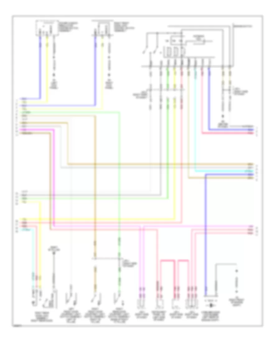 Forced Entry Wiring Diagram TMC Made with Smart Key System 2 of 3 for Toyota Corolla XLE 2010