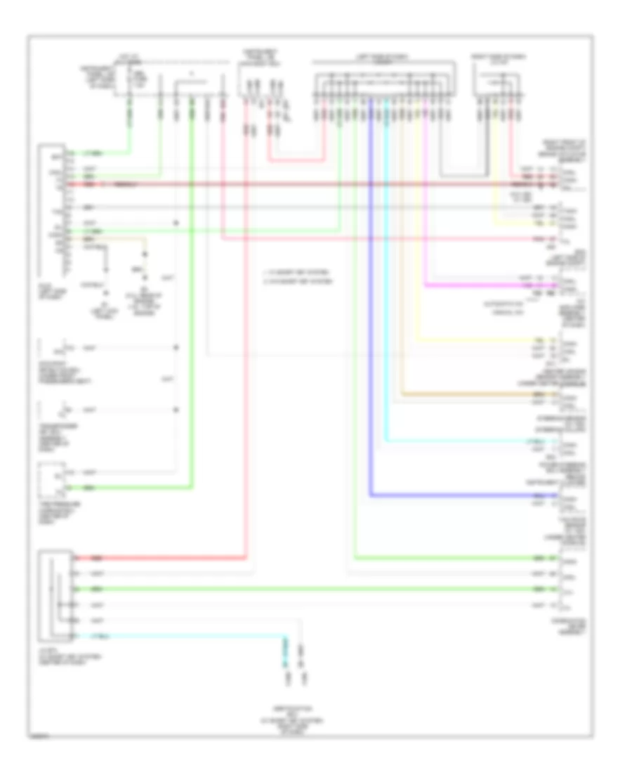 Computer Data Lines Wiring Diagram NUMMI Made for Toyota Corolla XLE 2010