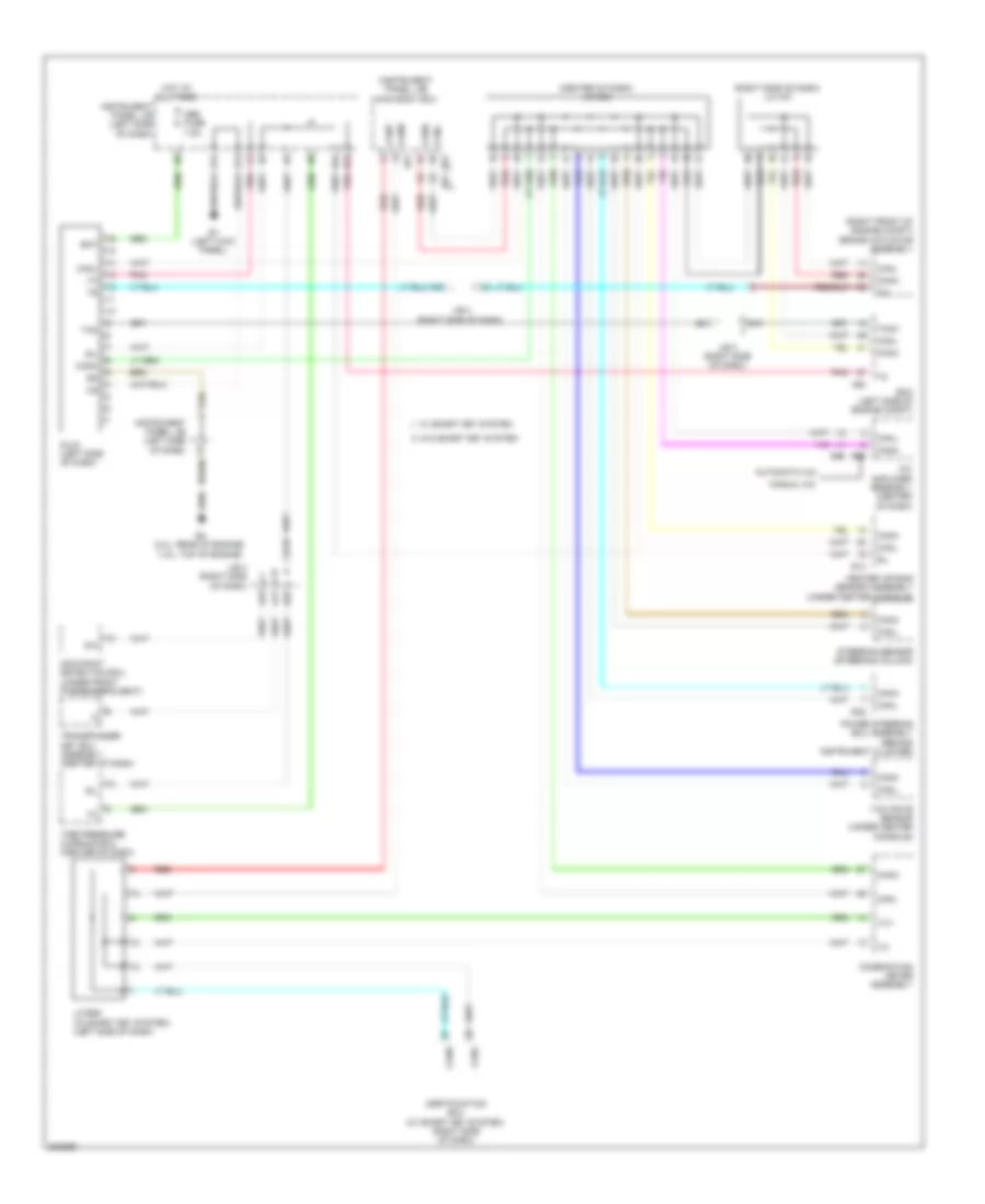 Computer Data Lines Wiring Diagram TMC Made for Toyota Corolla XLE 2010