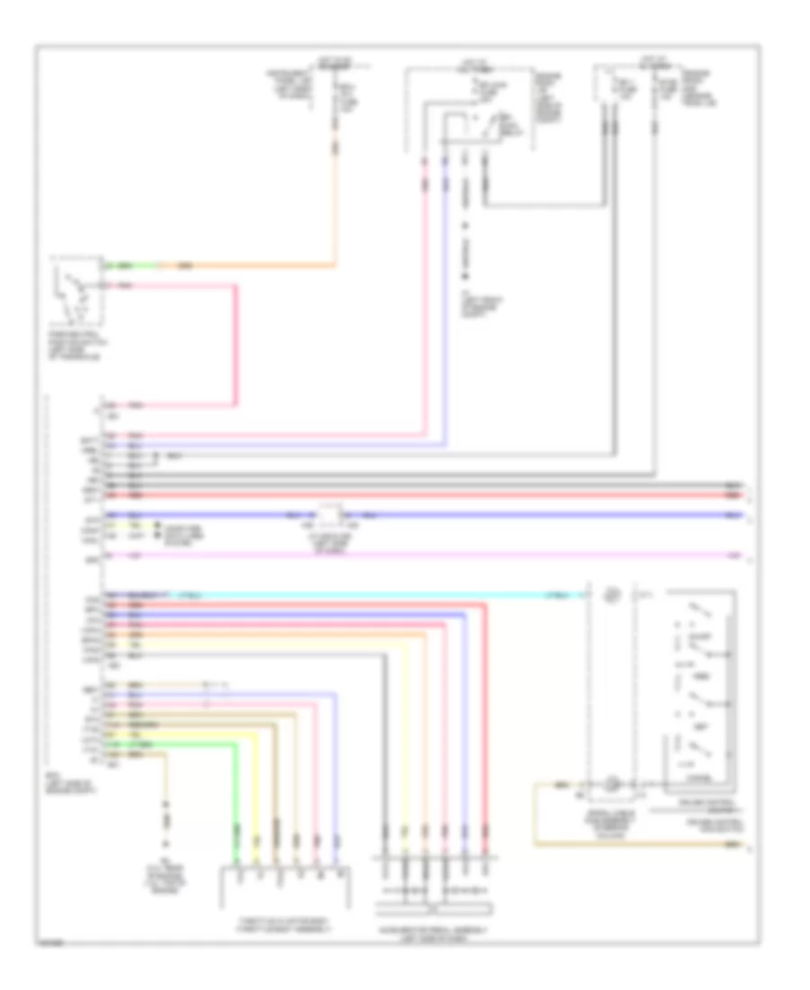 Cruise Control Wiring Diagram TMC Made 1 of 2 for Toyota Corolla XLE 2010