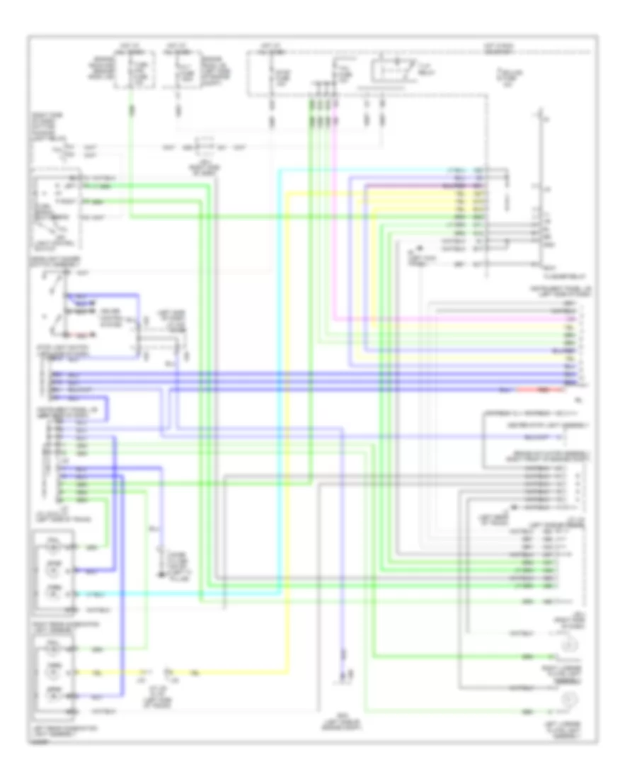Exterior Lamps Wiring Diagram TMC Made 1 of 2 for Toyota Corolla XLE 2010