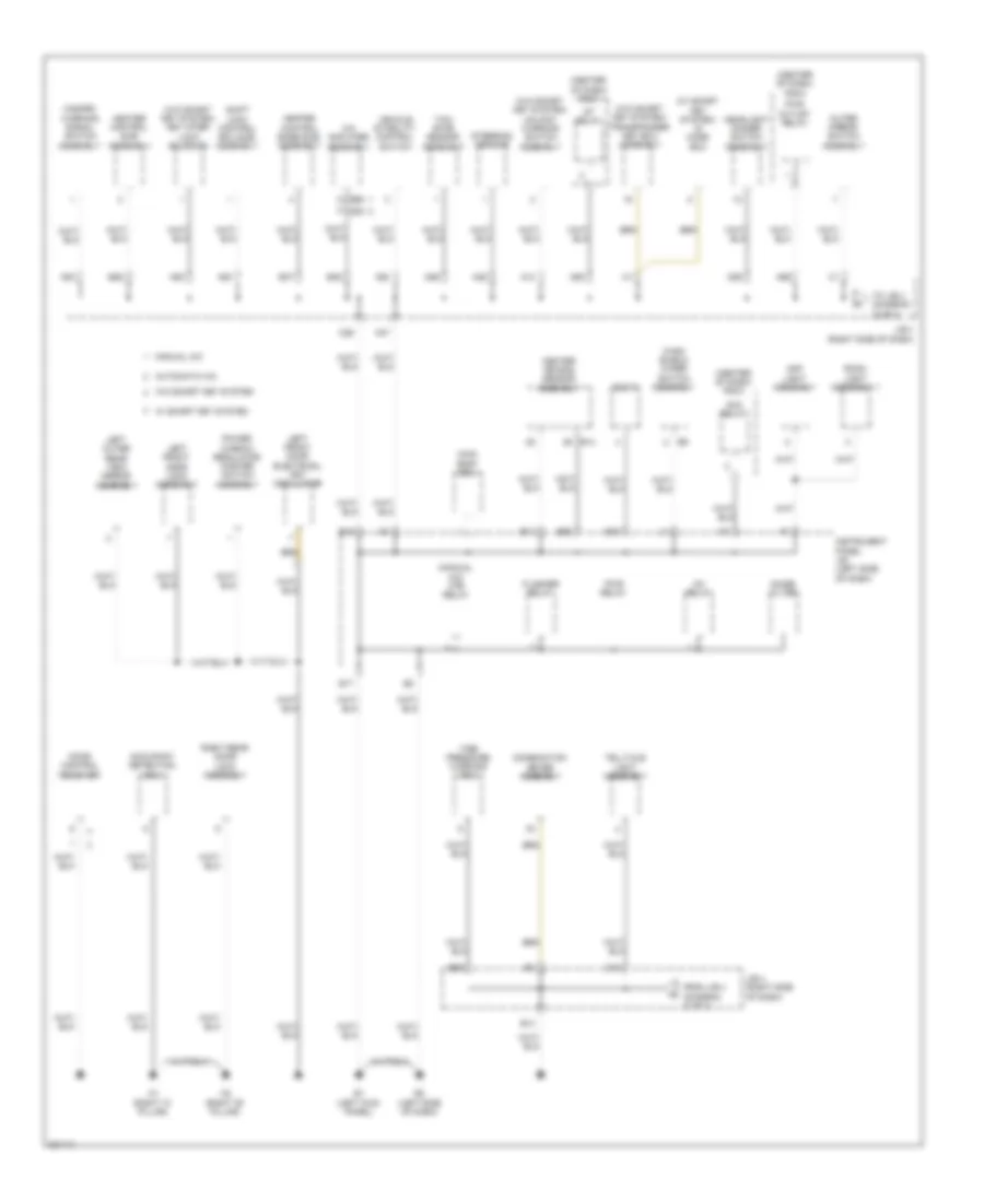 Ground Distribution Wiring Diagram TMC Made 2 of 3 for Toyota Corolla XLE 2010