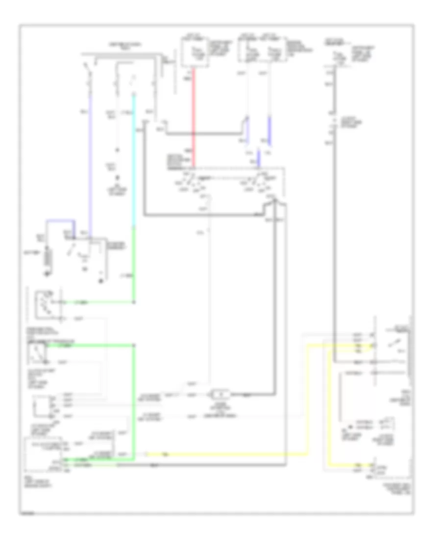 Starting Wiring Diagram NUMMI Made for Toyota Corolla XLE 2010