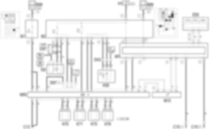 ASR / TCS  (PATINAJ VE KAYMA ONLEYICI SISTEMLER) - Elektrik seması Alfa Romeo 147 1.6 TS  da 03/03 a 09/03
