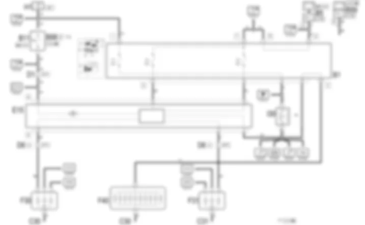 BRAKE LIGHTS - Wiring diagram Alfa Romeo 156 2.4 JTD 20v  da 03/02 a 09/03