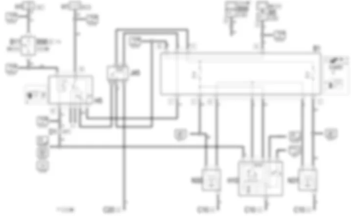 HEADLAMP AGLINMENT CORRECTOR - Wiring diagram Alfa Romeo 156 2.4 JTD 20v  fino a 03/98