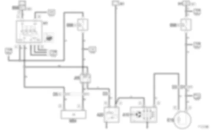 STARTING AND RECHARING - Wiring diagram Alfa Romeo 156 1.9 JTD 16v  fino a 03/98