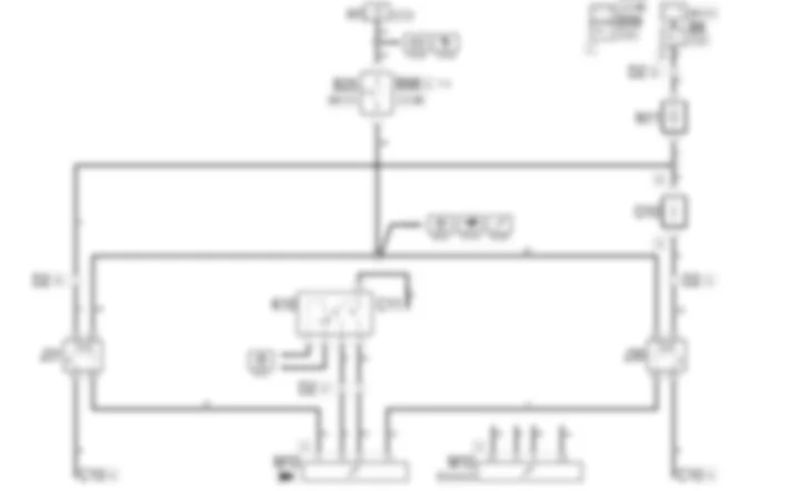 RAFFREDDAMENTO MOTORE - Schema elettrico Alfa Romeo 156 1.6 TS   da 02/01 a 02/02