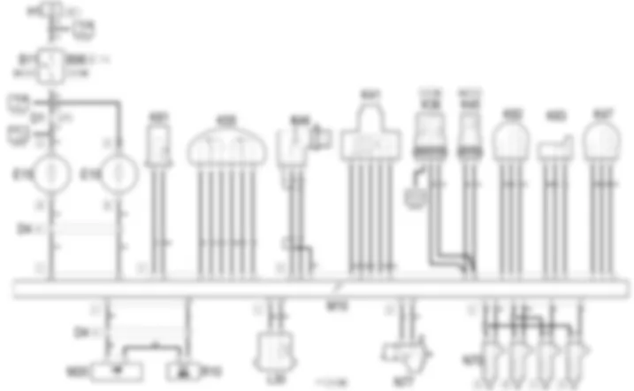 DIESEL ENGINES ELECTRONIC MANAGEMENT - Wiring diagram Alfa Romeo 156 1.9 JTD 8v   da 10/03