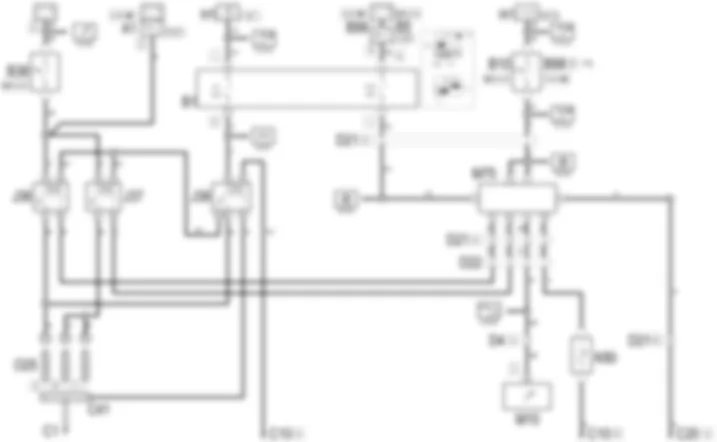 ADDITIONAL HEATER - Wiring diagram Alfa Romeo 156 2.4 JTD 10v  da 04/98 a 02/99