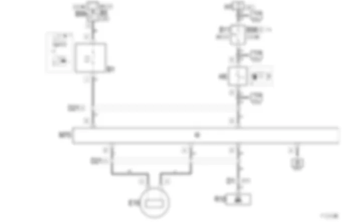 AIR CONDITIONING - Wiring diagram Alfa Romeo 156 1.6 TS   da 02/01 a 02/02