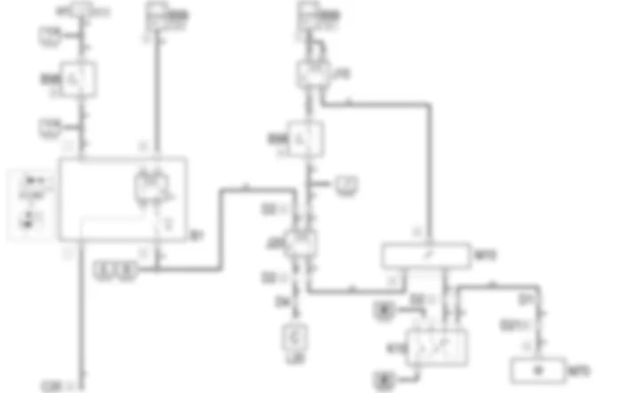 COMPRESSOR ENGAGEMENT - Wiring diagram Alfa Romeo 156 2.4 JTD 10v  da 10/03